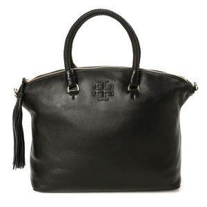 Tory Burch McGraw Slouchy Satchel Black